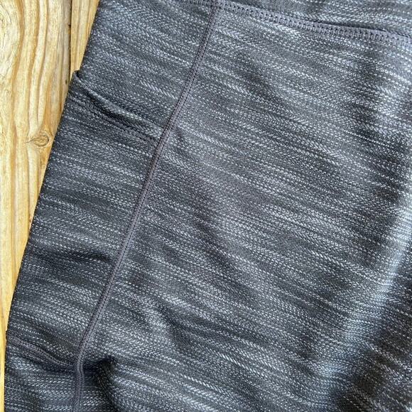 MONDETTA  Preformance + luxury leggings, pockets, black heather, women's size L - Picture 8 of 11
